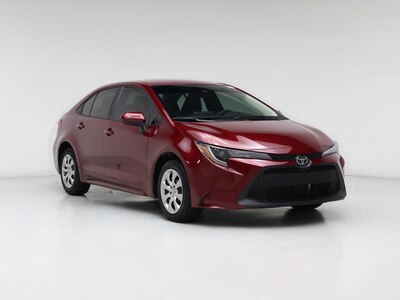 Red 2022 Toyota Corolla LE