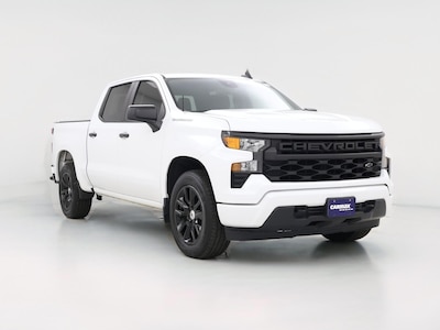 White 2022 Chevrolet Silverado 1500 Custom