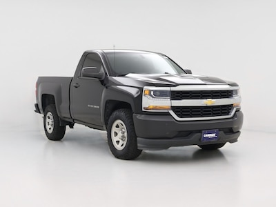 Black 2018 Chevrolet Silverado 1500 Work Truck