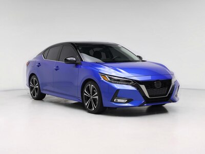 Blue 2022 Nissan Sentra SR