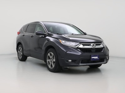 Gray 2018 Honda CR-V EX-L