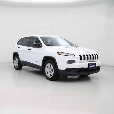 White 2014 Jeep Cherokee Sport