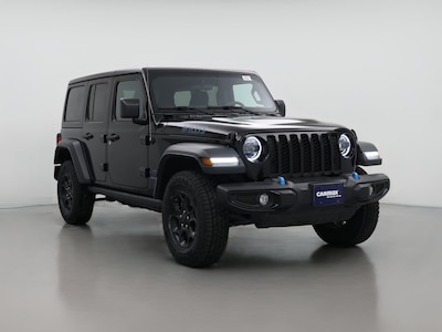 Black 2023 Jeep Wrangler 4XE PHEV Willy's