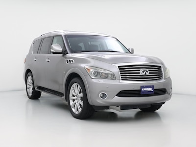 Gray 2014 Infiniti QX80