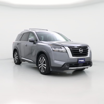 Gray 2023 Nissan Pathfinder Platinum