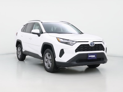 White 2023 Toyota RAV4 Hybrid LE
