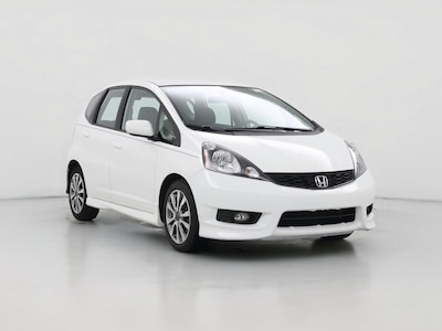 White 2013 Honda Fit Sport