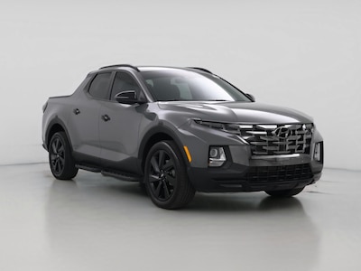 Gray 2023 Hyundai Santa Cruz Night