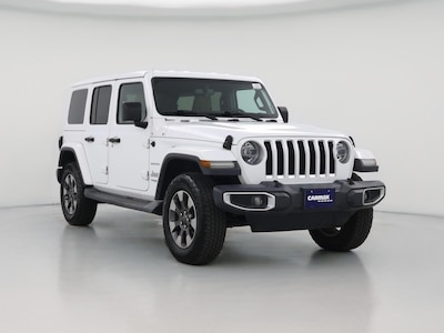 White 2018 Jeep Wrangler Unlimited Sahara