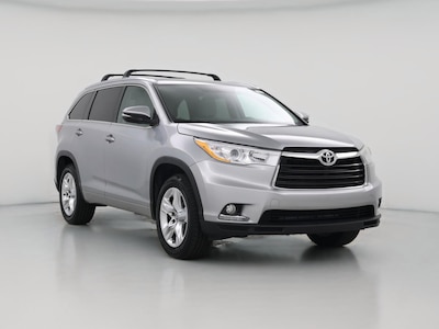 Silver 2016 Toyota Highlander Limited