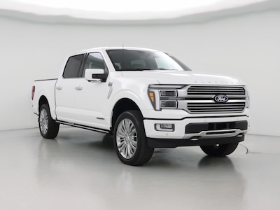 White 2024 Ford F150 Platinum