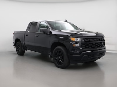 Black 2022 Chevrolet Silverado 1500 Custom