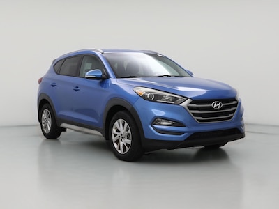 Blue 2017 Hyundai Tucson SE Plus