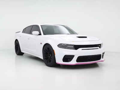 White 2020 Dodge Charger Scat Pack Widebody