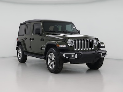 Green 2022 Jeep Wrangler Unlimited Sahara