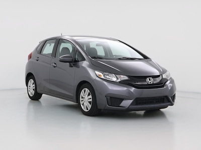 Gray 2015 Honda Fit LX