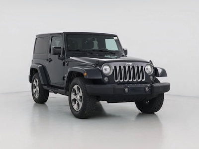 Gray 2017 Jeep Wrangler Sahara