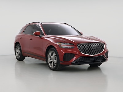 Red 2022 Genesis GV70 Sport
