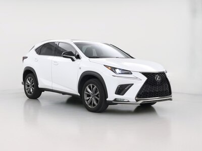 White 2021 Lexus NX 300 F-Sport