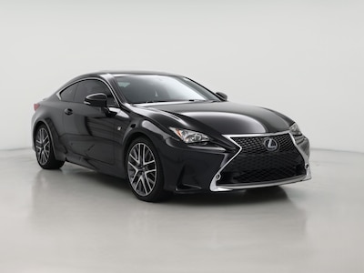 Black 2016 Lexus RC 350