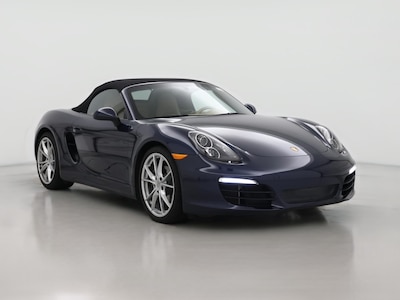 Blue 2016 Porsche Boxster