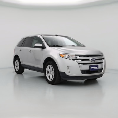 Silver 2013 Ford Edge SEL