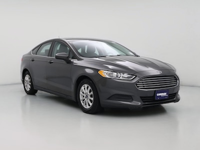 Gray 2016 Ford Fusion S