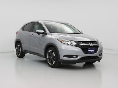 Gray 2018 Honda HR-V EX