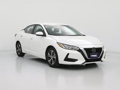 White 2022 Nissan Sentra SV