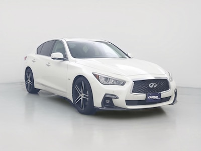 White 2018 Infiniti Q50 Sport