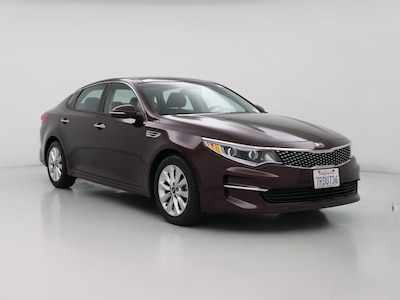 Red 2016 Kia Optima EX