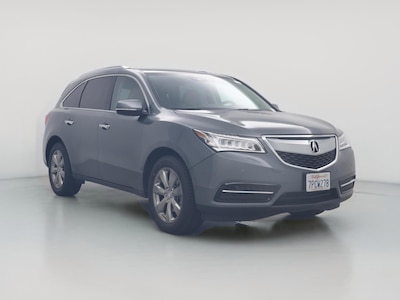 Gray 2016 Acura MDX Advance