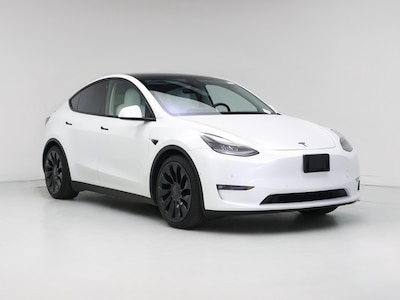 White 2022 Tesla Model Y Performance