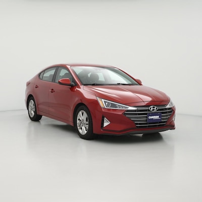 Red 2019 Hyundai Elantra SEL
