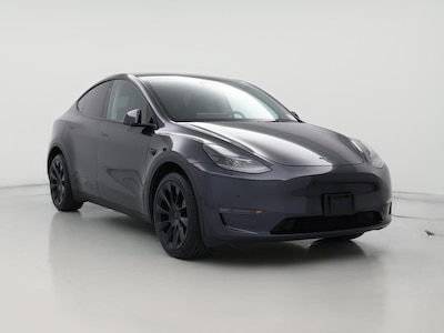 Gray 2024 Tesla Model Y Long Range