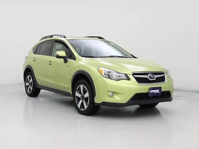 Green 2014 Subaru XV Crosstrek Hybrid Touring