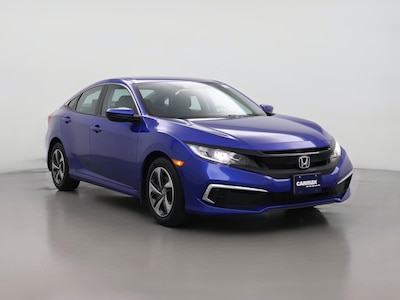 Blue 2019 Honda Civic LX
