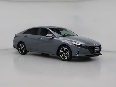 Gray 2022 Hyundai Elantra Limited