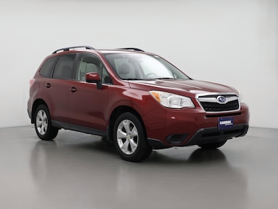 Red 2015 Subaru Forester 2.5I Premium