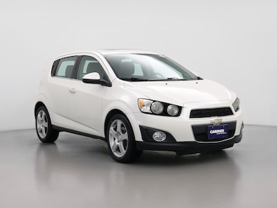 White 2015 Chevrolet Sonic LTZ