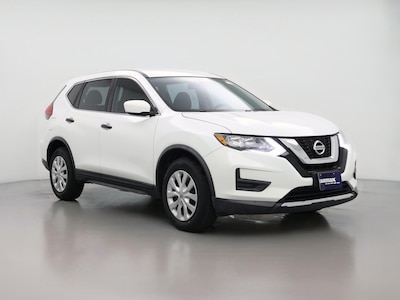 White 2017 Nissan Rogue S
