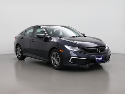 Blue 2020 Honda Civic LX