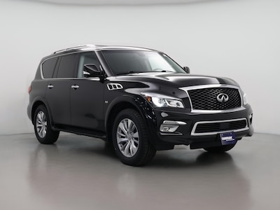 Black 2017 Infiniti QX80