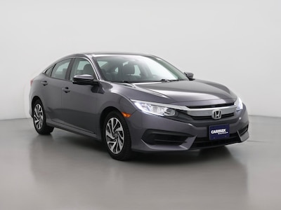 Gray 2018 Honda Civic EX