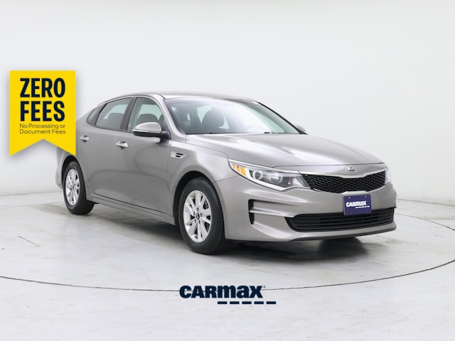 Silver 2016 Kia Optima Sedan Front-Wheel Drive Automatic