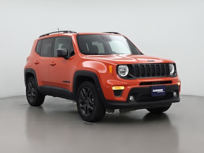 Orange 2021 Jeep Renegade 80th Anniversary