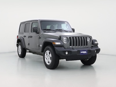Gray 2020 Jeep Wrangler Unlimited Sport