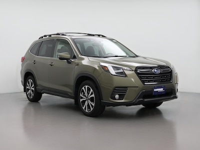 Green 2023 Subaru Forester Limited