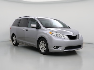 Silver 2016 Toyota Sienna XLE Premium