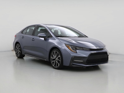 Blue 2020 Toyota Corolla SE